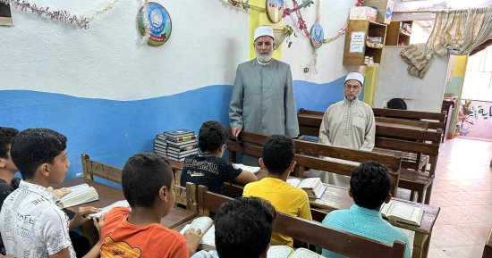 صوت ملائكي لأحد شباب السرد القرآني في محافظة بورسعيد.. فيديو وصور