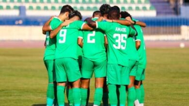 الاجتماع الفني لمباراة المصري والهلال الليبي فى الكونفدرالية اليوم