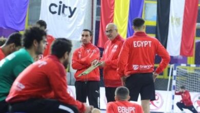 منتخب شباب اليد يختتم استعدادته لمواجهة مالي فى ضربة بداية أفريقيا