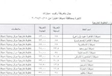 محافظ دمياط يعتمد تعريفة التاكسي ويعلن أسعار التعريفة الجديدة للمواصلات