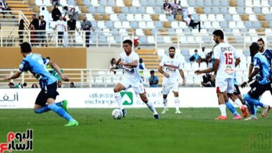 موعد مباراة الزمالك والبنك الأهلى بعد تغيير الساعة بالتوقيت الشتوى