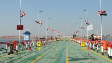 كوبري النصر العائم .. أحد أهم المشروعات لربط ضفتي قناة السويس في بورسعيد..صور