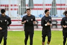 تدريب حراس مرمى الزمالك على التسديدات المتنوعة.. وبنتايج يواصل التأهيل