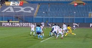 شوط أول سلبى بين الزمالك وبيراميدز وإصابة عبد الله السعيد